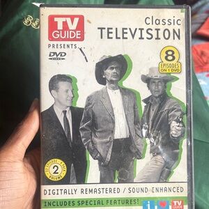 TV Guide Classic Television DVD — Green/Black Accents